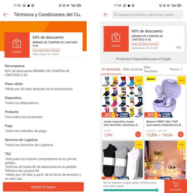 Dónde encontrar los mejores cupones de descuento para Shopee España