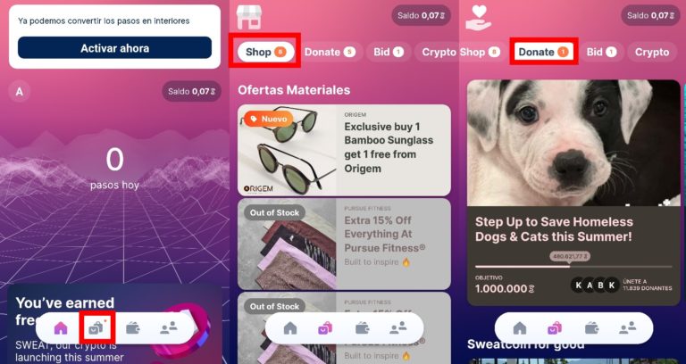 Cómo funciona Sweatcoin para ganar dinero con pasos