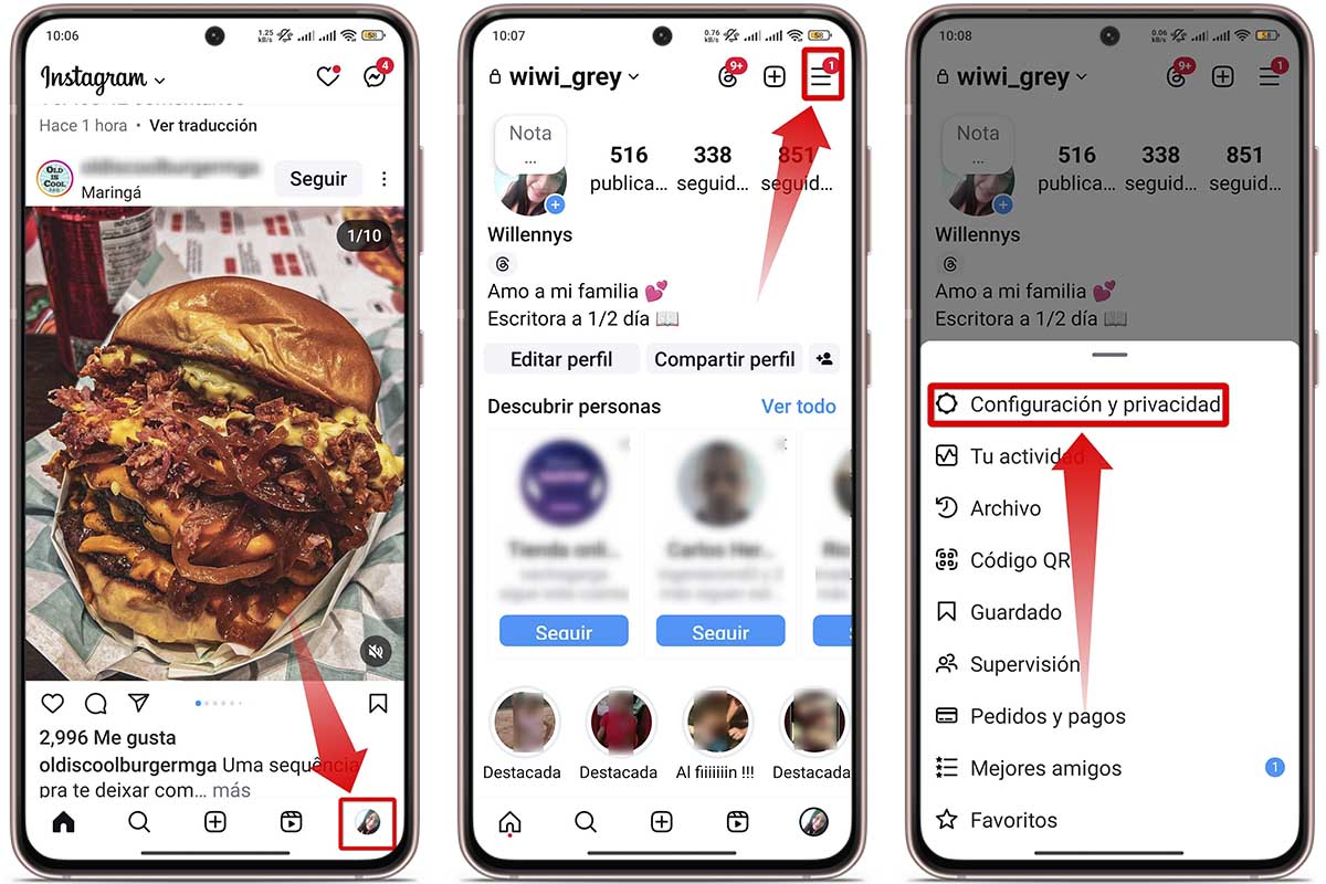 Cómo desvincular en Instagram tu cuenta de Facebook