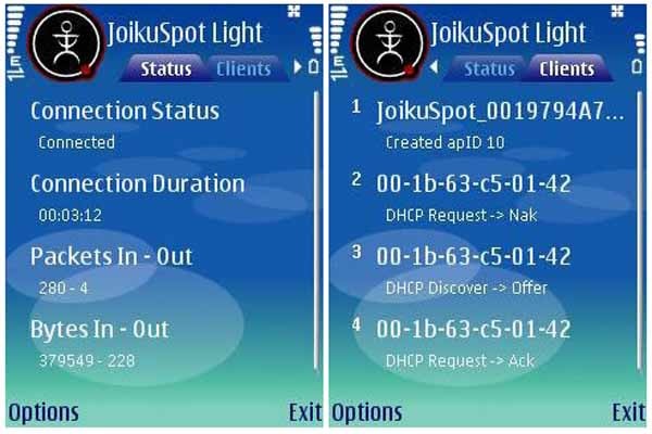 JoikuSpot, utiliza la conexión 3G del móvil para conectar cualquier dispositivo a Internet