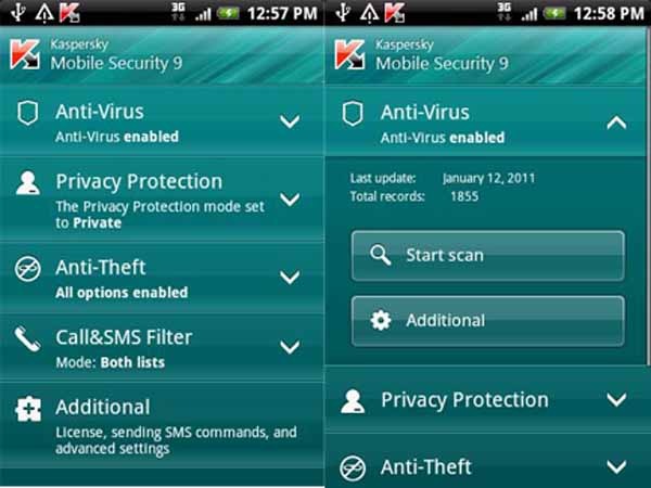 Kaspersky Mobile Security 9, prueba gratis este antivirus para móviles