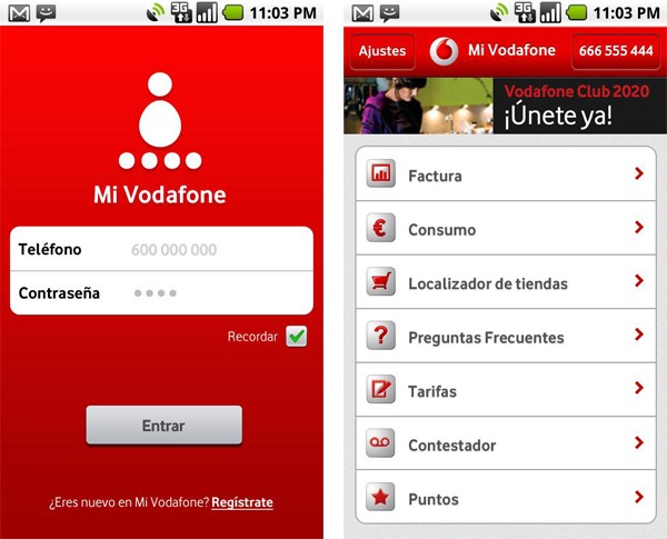 Mi Vodafone, conoce el estado de tu factura, ofertas, puntos y más con esta aplicación