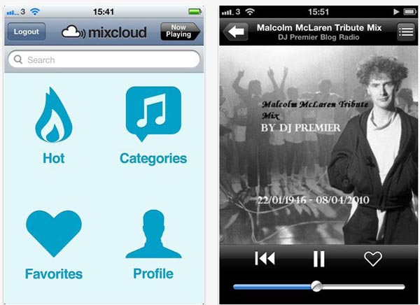 Mixcloud, reproduce listas musicales de la temática que prefieras