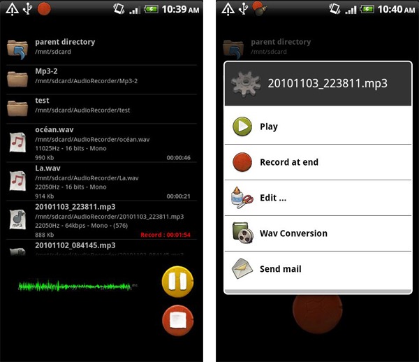 RecForge Free – Audio Recorder, transforma tu móvil Android en una grabadora de sonidos