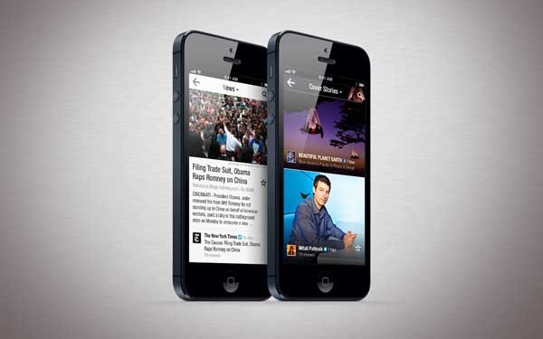 Flipboard, la revista social ya tiene versión para iPhone 5