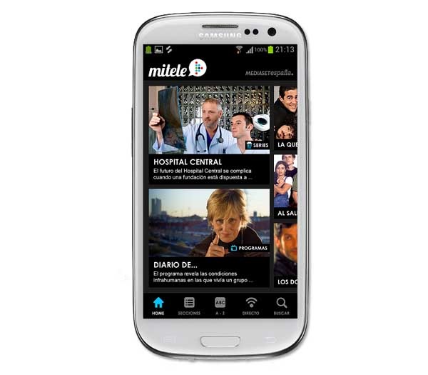 Mitele, las series y programas de la tele en tu Samsung