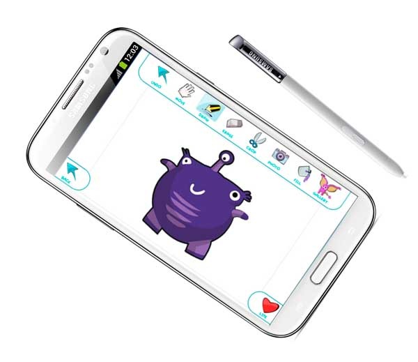 DrawPets, dibuja mascotas y cuí­dalas en tu Galaxy Note 2