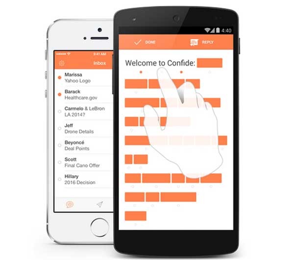 Confide, la app de mensajes secretos aterriza en Android