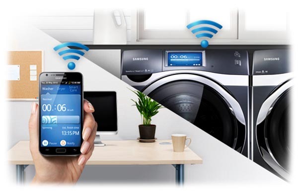 Asser Velocidad supersónica Suposición Cómo controlar la lavadora Samsung desde el móvil