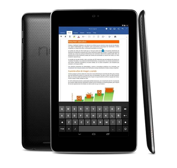 Microsoft Office para tabletas Android ya está disponible en su versión final