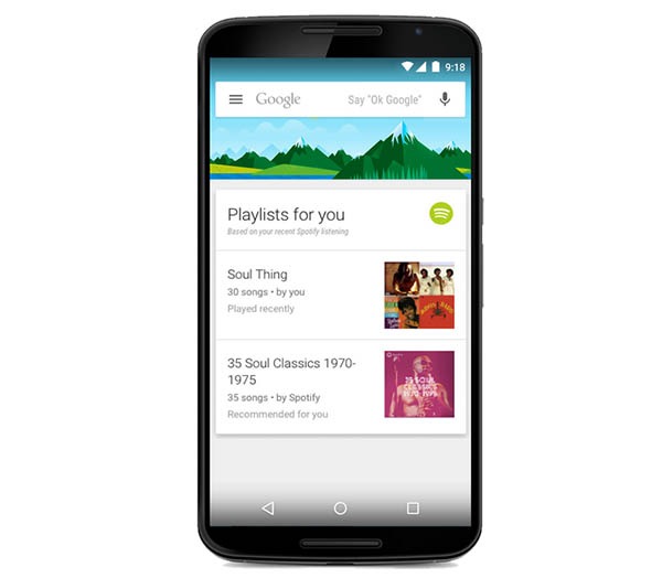 Google Now ahora muestra tarjetas con información de 70 apps más