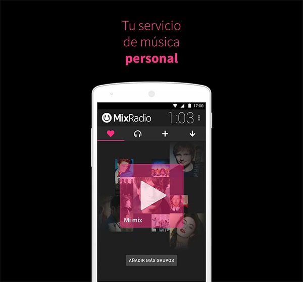 MixRadio, el servicio de música de LINE llega a Android y iPhone