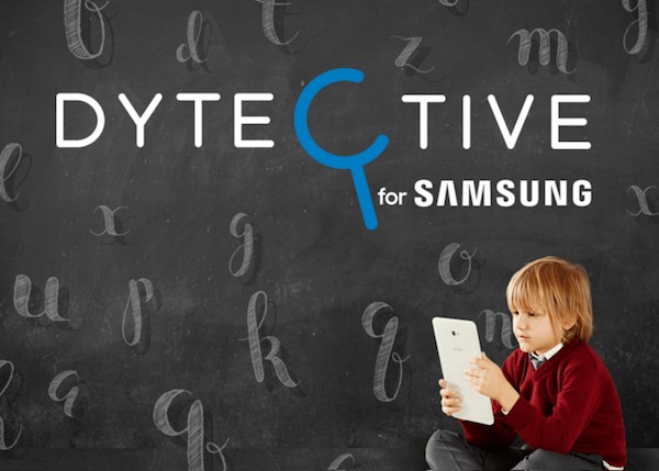 Dytective for Samsung, una app que detecta la dislexia en niños
