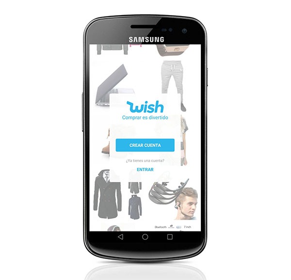 Wish, una de compras online con descuentos