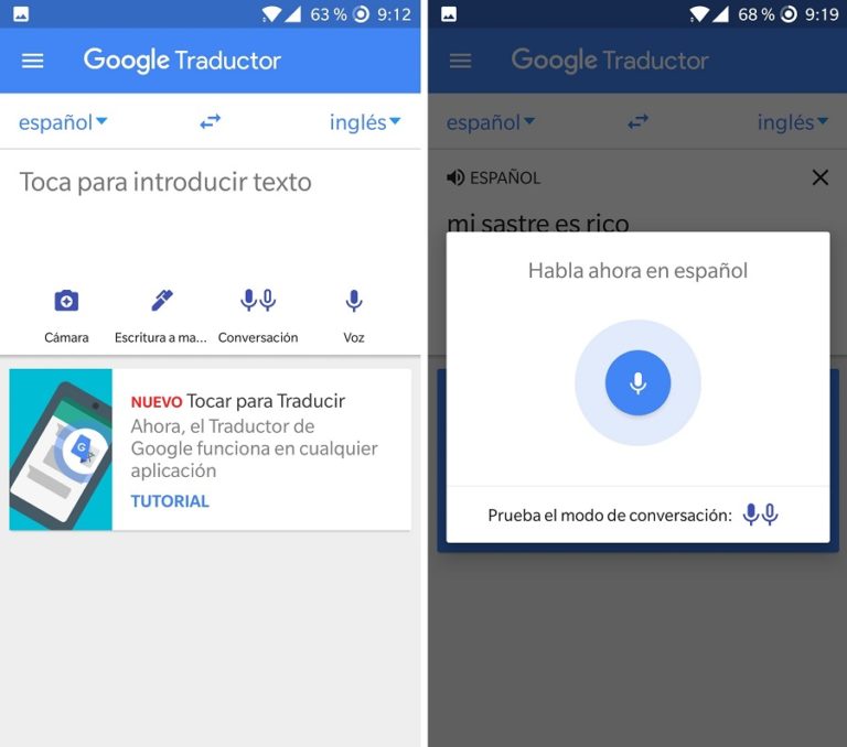 El Traductor De Google Se Actualiza Con Nuevo Aspecto Y Funciones