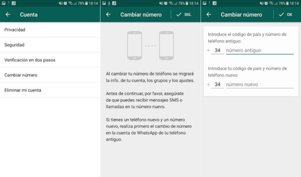 Cómo Avisar A Tus Contactos De Whatsapp De Que Has Cambiado De Número 6433