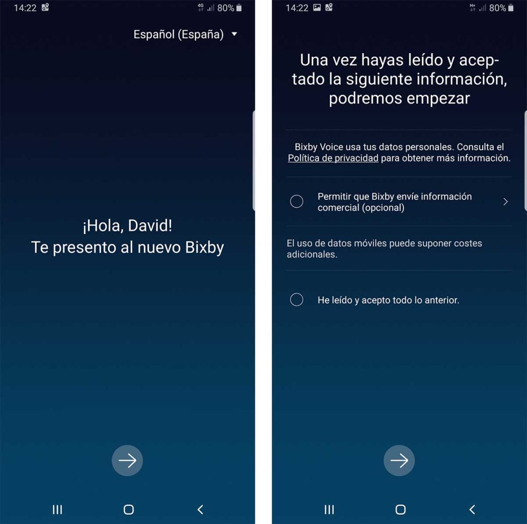 Cómo Configurar El Asistente Bixby En Español En Tu Móvil Samsung 0389