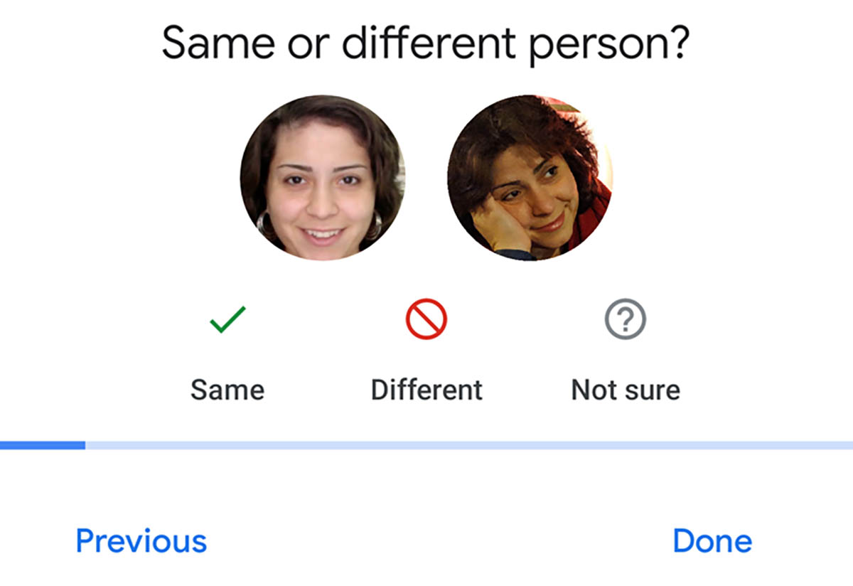 Google Fotos pide ayuda a los usuarios para mejorar el reconocimiento