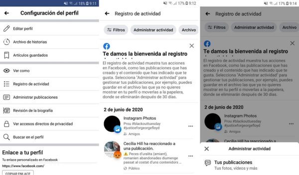 Así puedes borrar todos tus contenidos de Facebook en poco