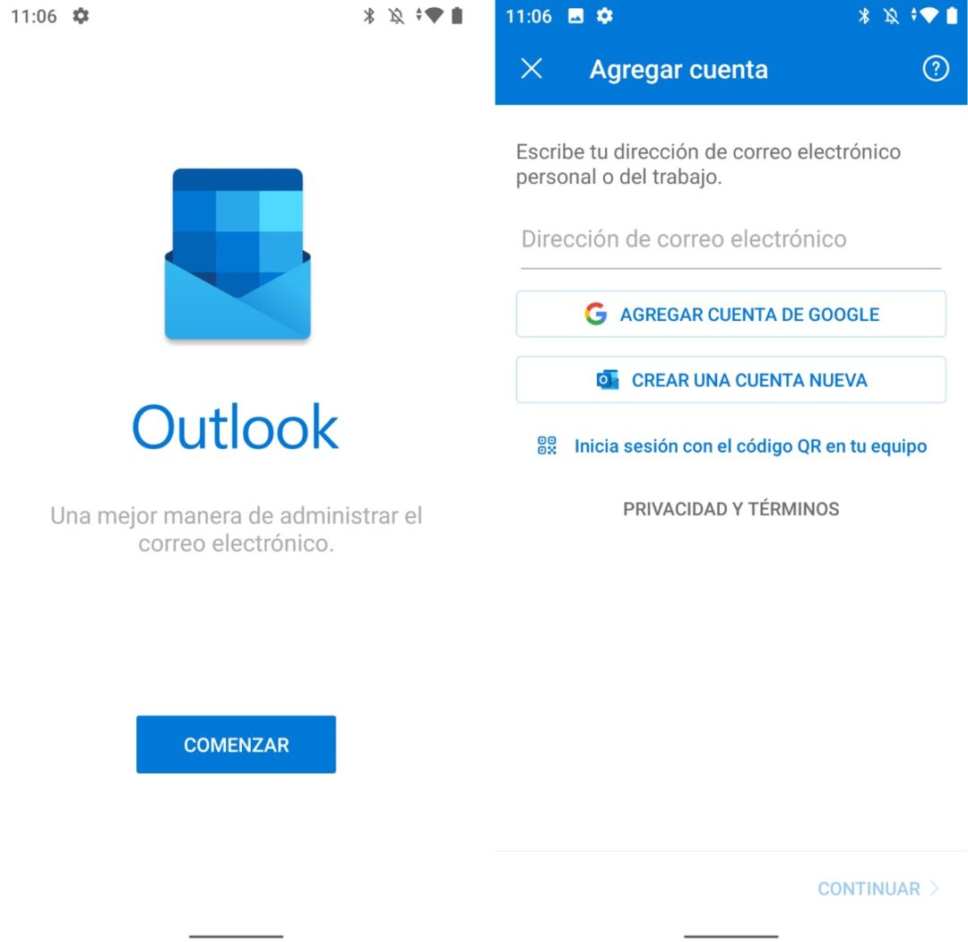 Установка outlook на huawei