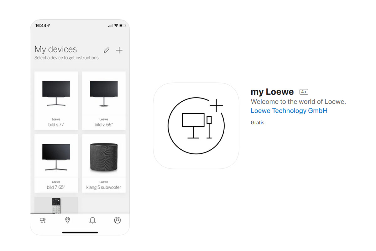 My Loewe, una app imprescindible si tienes un TV o producto de esta marca
