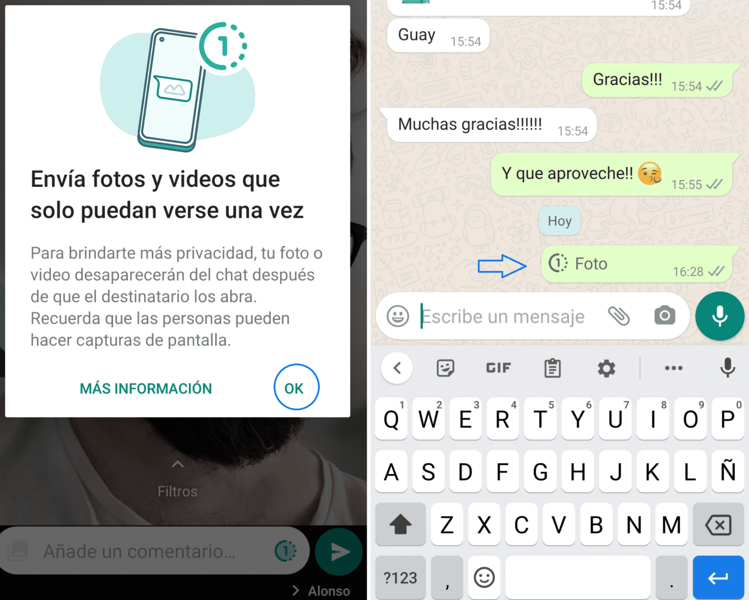 ️ Qué Significa El 1 Que Aparece Cuando Mando Una Foto O Un Vídeo En Whatsapp 0794