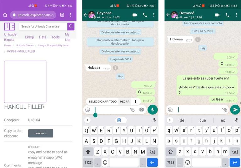 Cómo Enviar Mensajes Invisibles En Whatsapp 2492