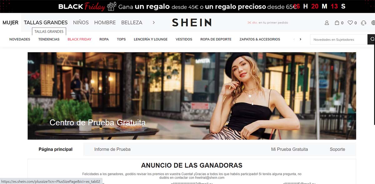 Cómo conseguir ropa gratis en Shein España