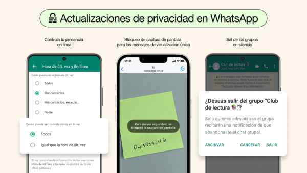 Estas Son Las Nuevas Funciones De WhatsApp Que Reforzarán Tu Privacidad