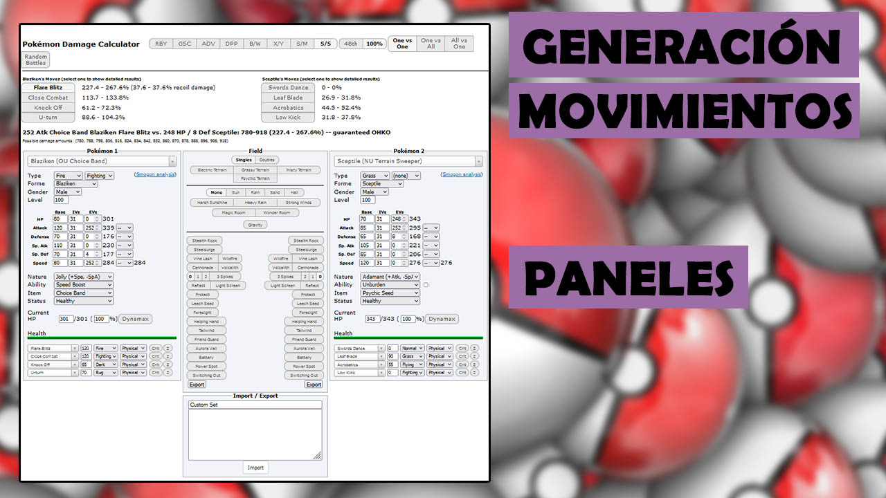 Pokemon Showdown damage calculator qué es y cómo utilizarla