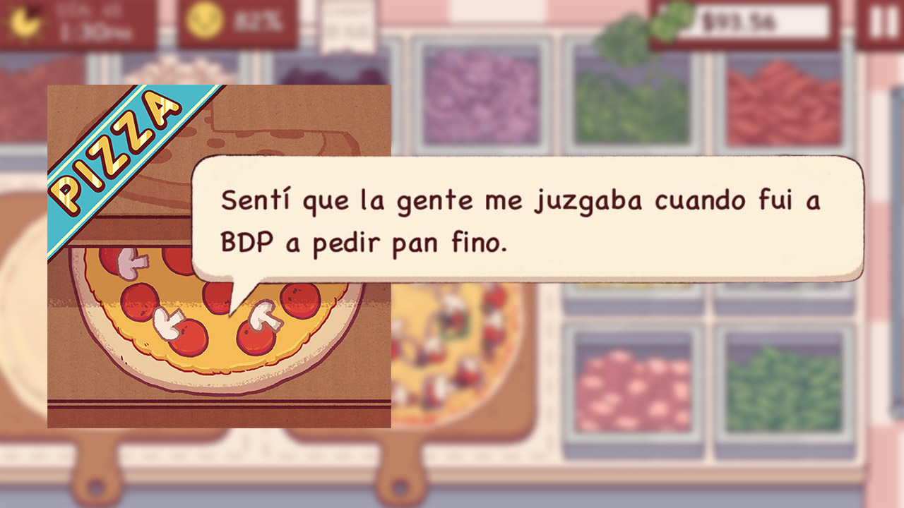 Qué significa pan fino en Buena Pizza Gran Pizza